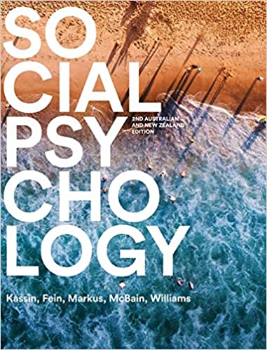 Social Psychology (2nd Australian & new zealand edition) BY Kassin - Orginal Pdf